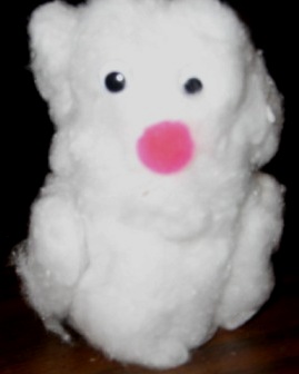 Snowman Toilet Paper Tube Craft